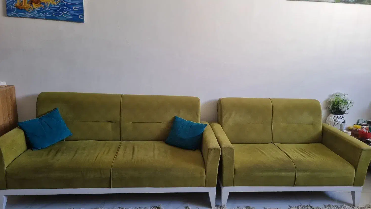 مبل ۲ و سه نفره|مبلمان خانگی و میز عسلی|شیراز, حومه شیراز|دیوار