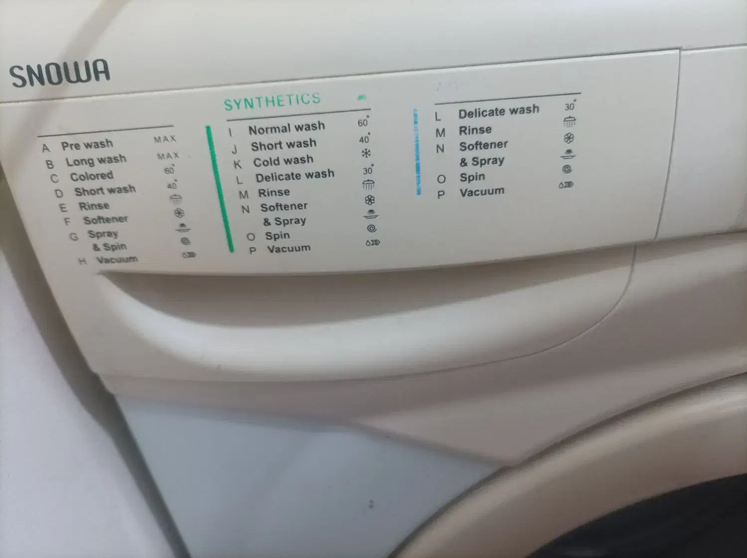 لباسشویی اسنوا|ماشین لباسشویی و خشککن لباس|پاکدشت, حصار امیر|دیوار