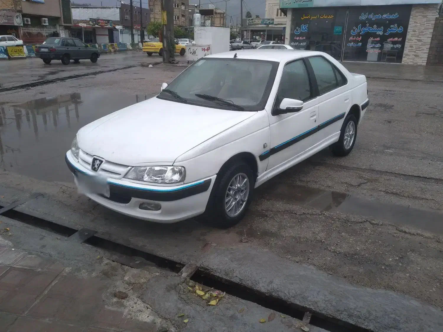 فروش پژو پارس مدل ۹۱ دور رنگ . محل بازدید امیدیه|خودرو سواری و وانت|امیدیه, |دیوار