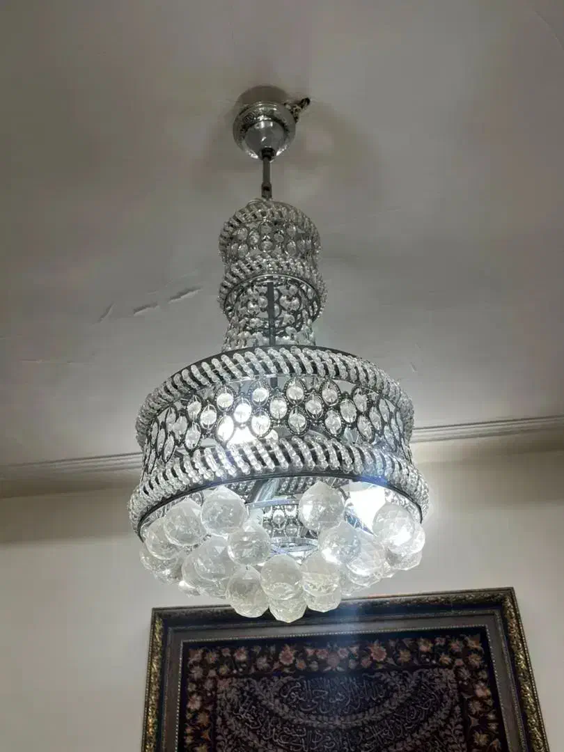 لوستر|لوستر و چراغ آویز|قم, باجک دو|دیوار