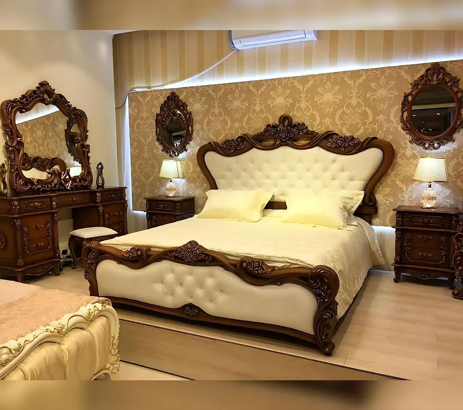 سرویس تخت خواب دونفره مدل مایا شرکتی(تولید کننده)|تخت و سرویس خواب|تهران, شهرک طالقانی|دیوار