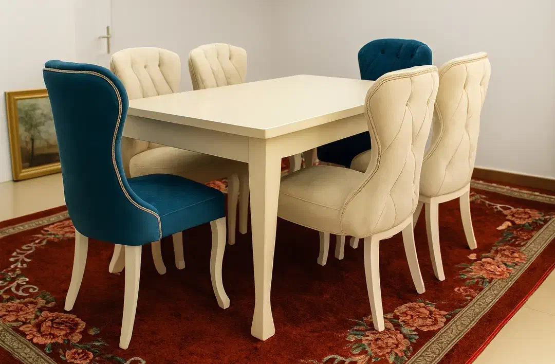 میز ناهار خوری یا غذا خوری شیک و سالم فروش فوری|میز و صندلی غذاخوری|زنجان, |دیوار