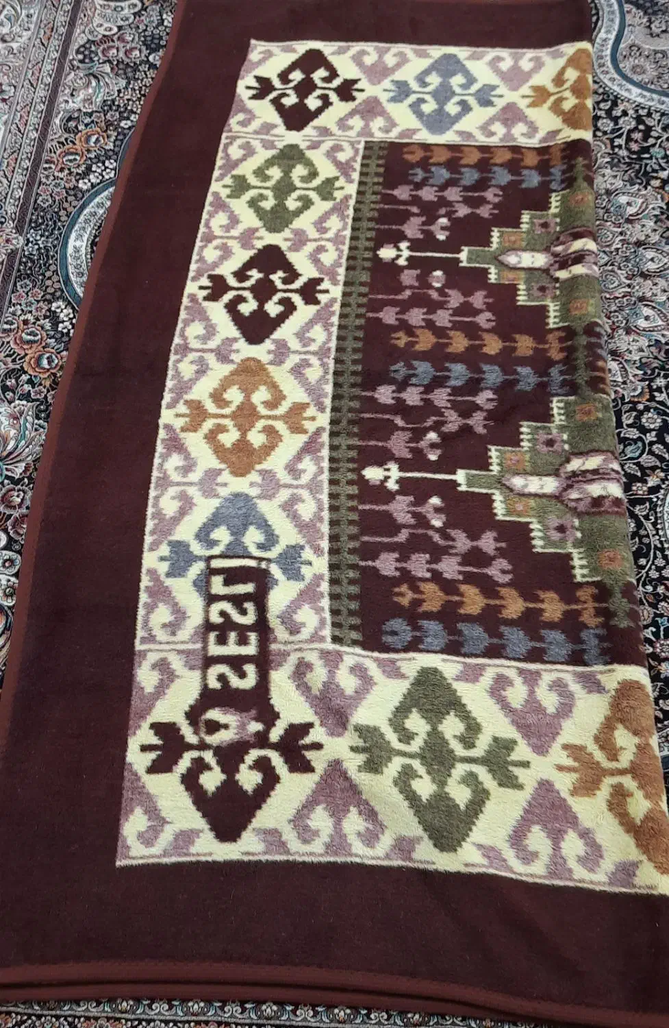 پتو دو نفره|رختخواب، بالش، پتو|اهواز, یوسفی|دیوار