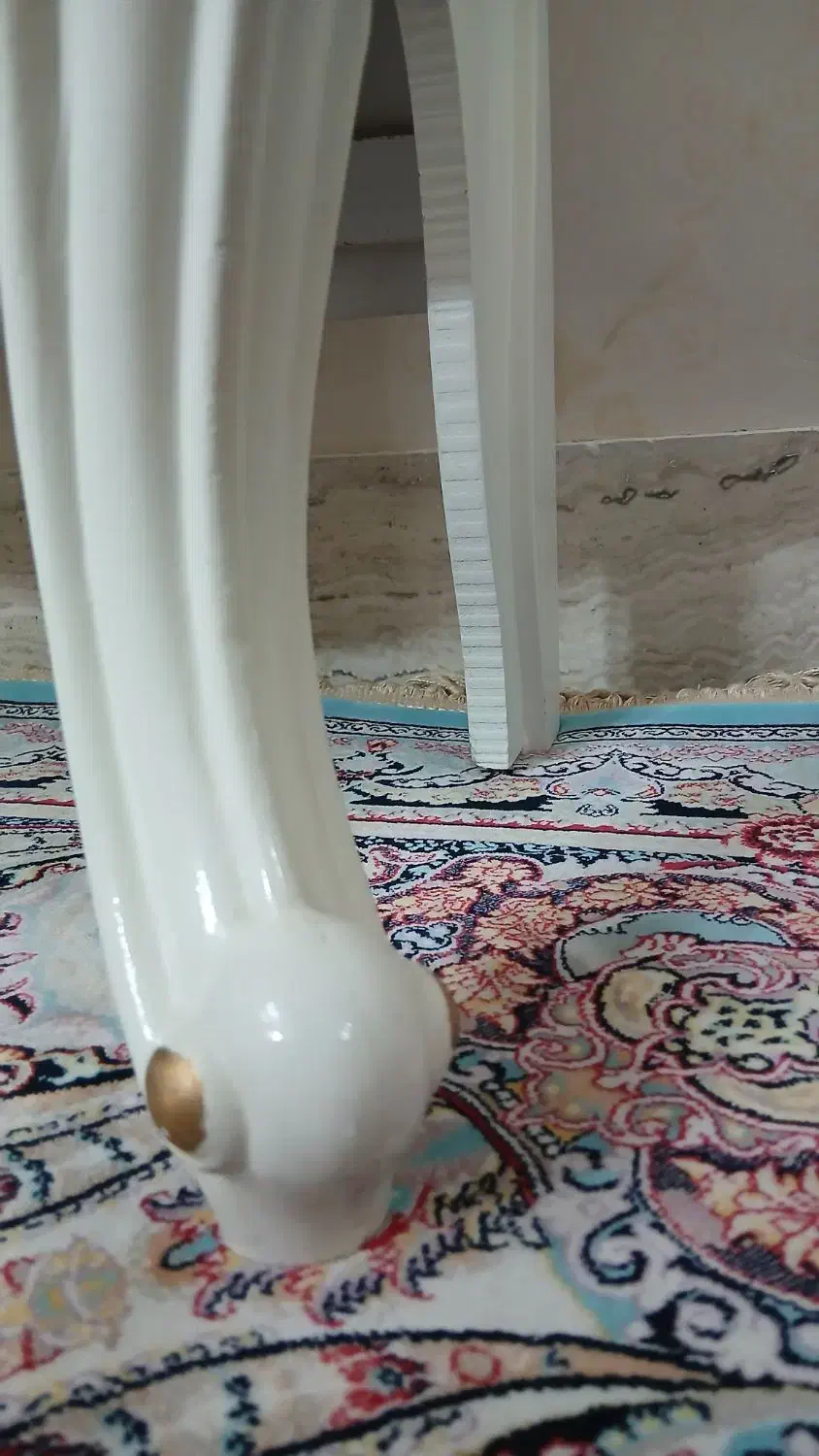 کنسول چوبی سفید|بوفه، ویترین، کنسول|قرچک, مهدیه|دیوار