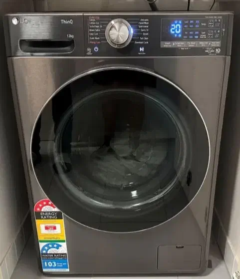 لباسشویی12 کیلویی|ماشین لباسشویی و خشککن لباس|شیراز, تندگویان|دیوار