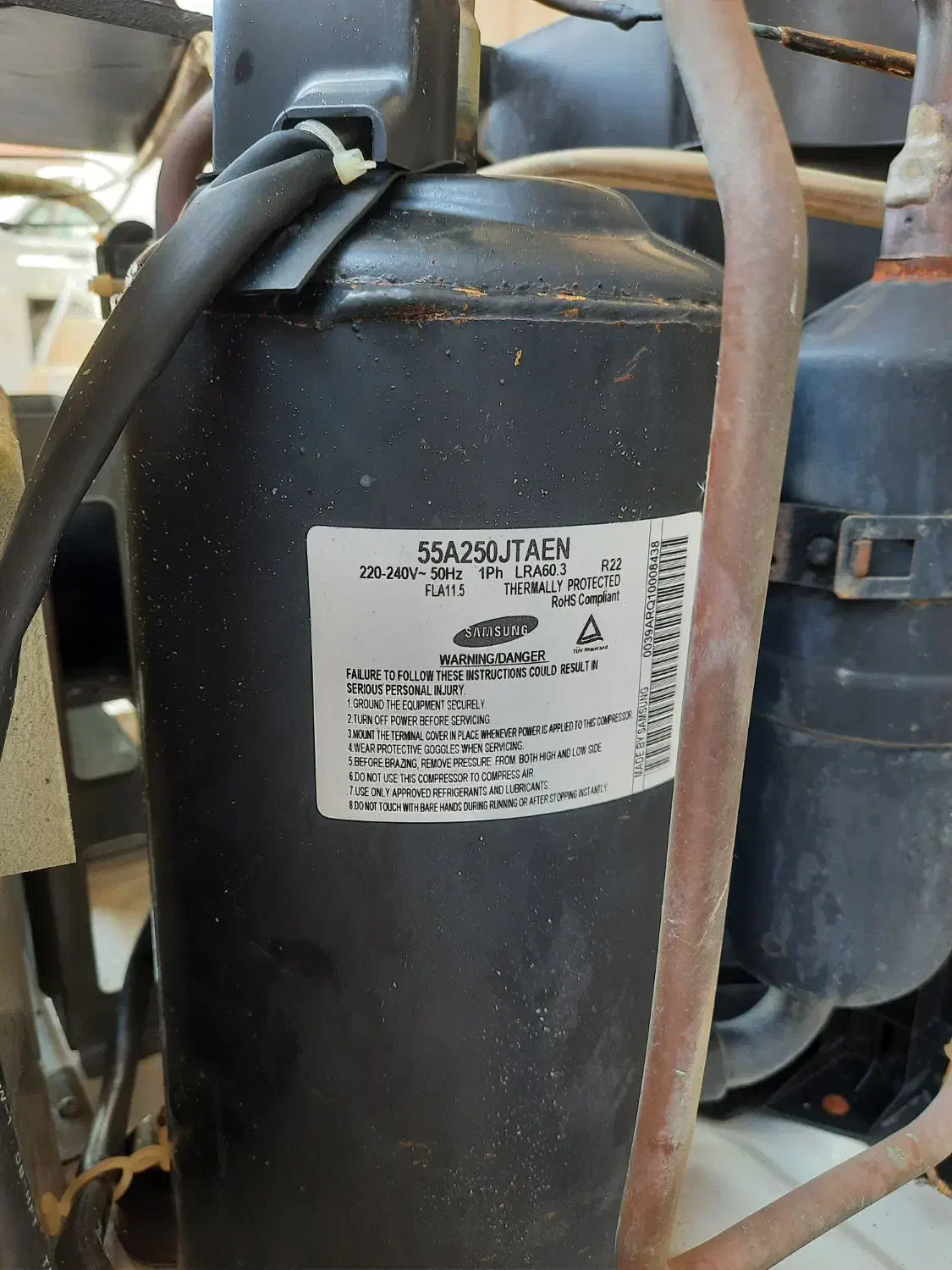 کولر پنجره ای 24هزار|کولر گازی و فن‌کوئل|بابل, |دیوار