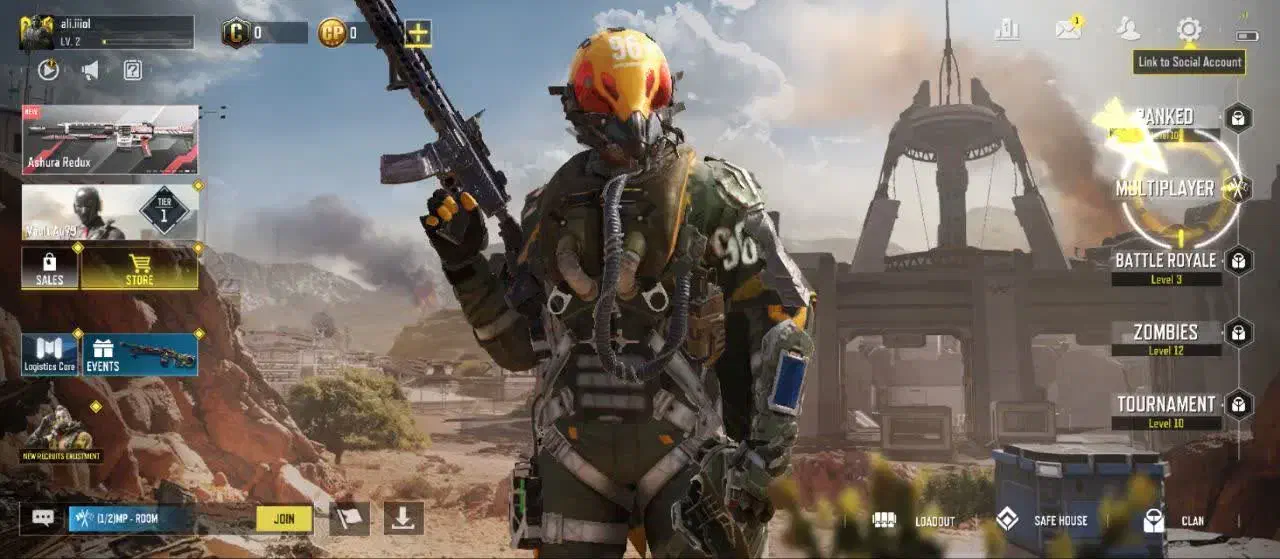 اکانت خام کالاف اسکین کریم لجند|کنسول، بازی ویدئویی و آنلاین|قم, چهل درخت‎|دیوار