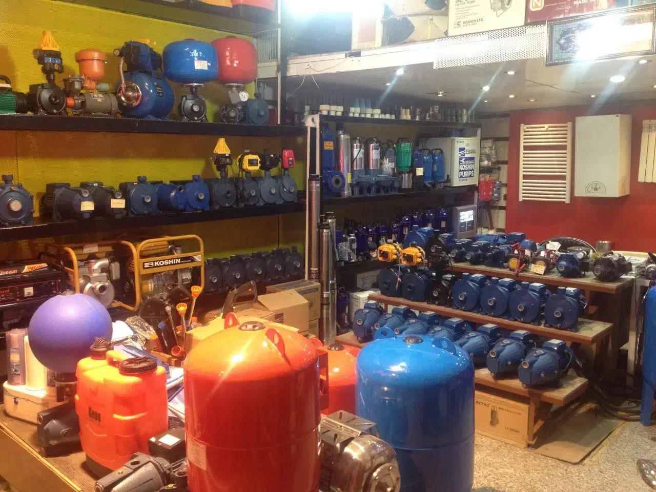 پمپ آب ایرانی گارانتی طلایی نیروان|مصالح و تجهیزات ساختمان|کرج, شهرک نهال و بذر|دیوار