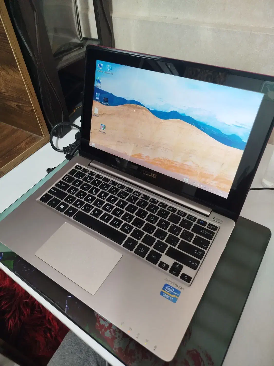 لپ تاپ ایسوس صفحه لمسی تاچ|رایانه همراه|اسلامشهر, شهرک قائمیه|دیوار