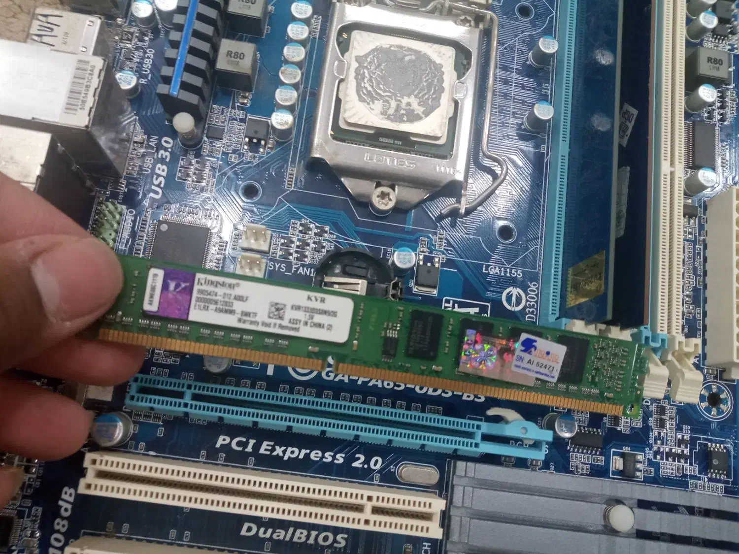 رم و مادربرد و سیپیو ddr3|قطعات و لوازم جانبی رایانه|خرمشهر, |دیوار