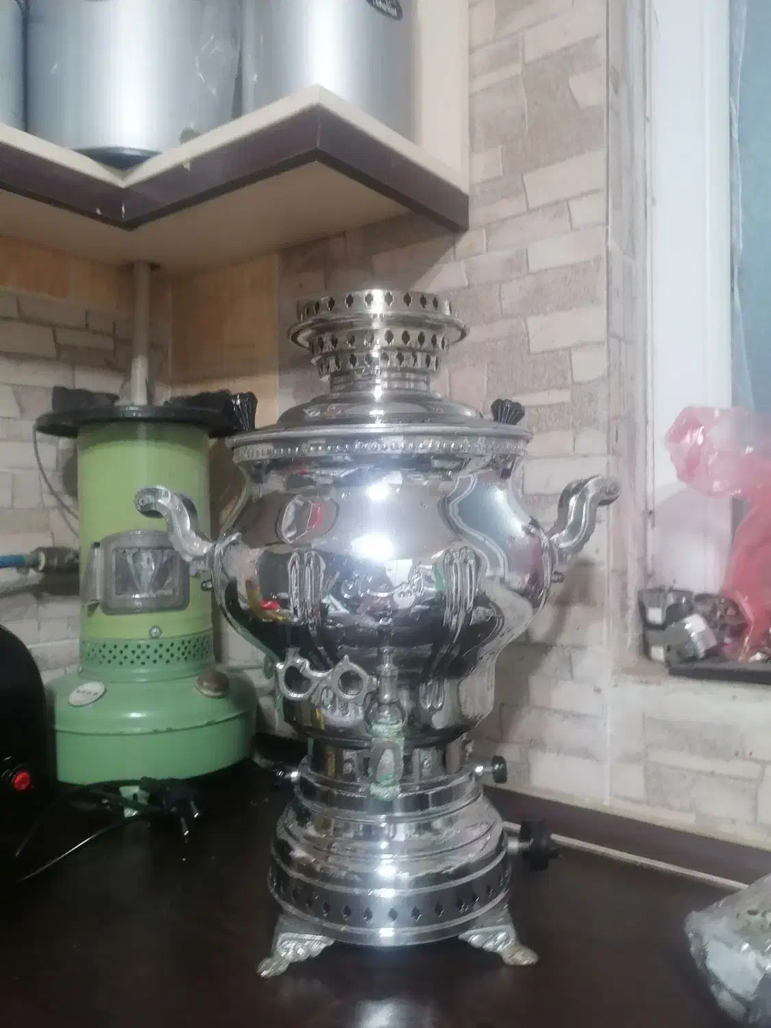 سماور گازی 5لیتری درحد نو|سماور، چایساز، قهوهساز|گنبد کاووس, |دیوار