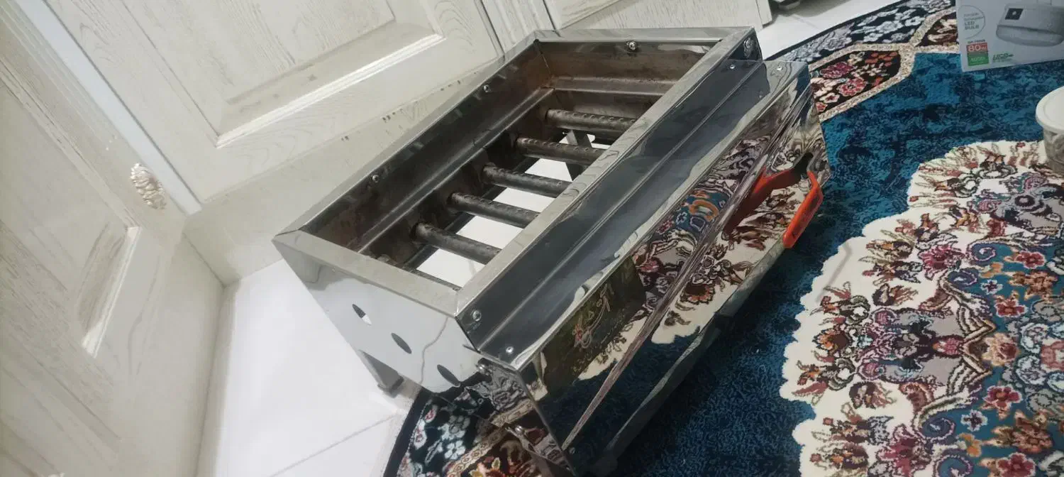 کباب پز 6شعله با چدن درحد نو فروشی|اجاق گاز و لوازم برقی پختوپز|پاکدشت, شهرک امام رضا|دیوار