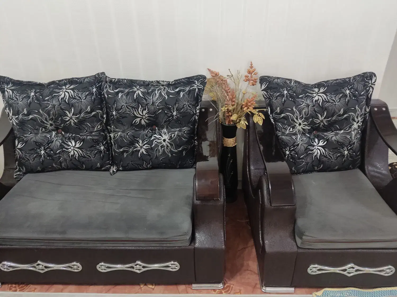 مبل چرم اصلی|مبلمان خانگی و میز عسلی|دزفول, |دیوار