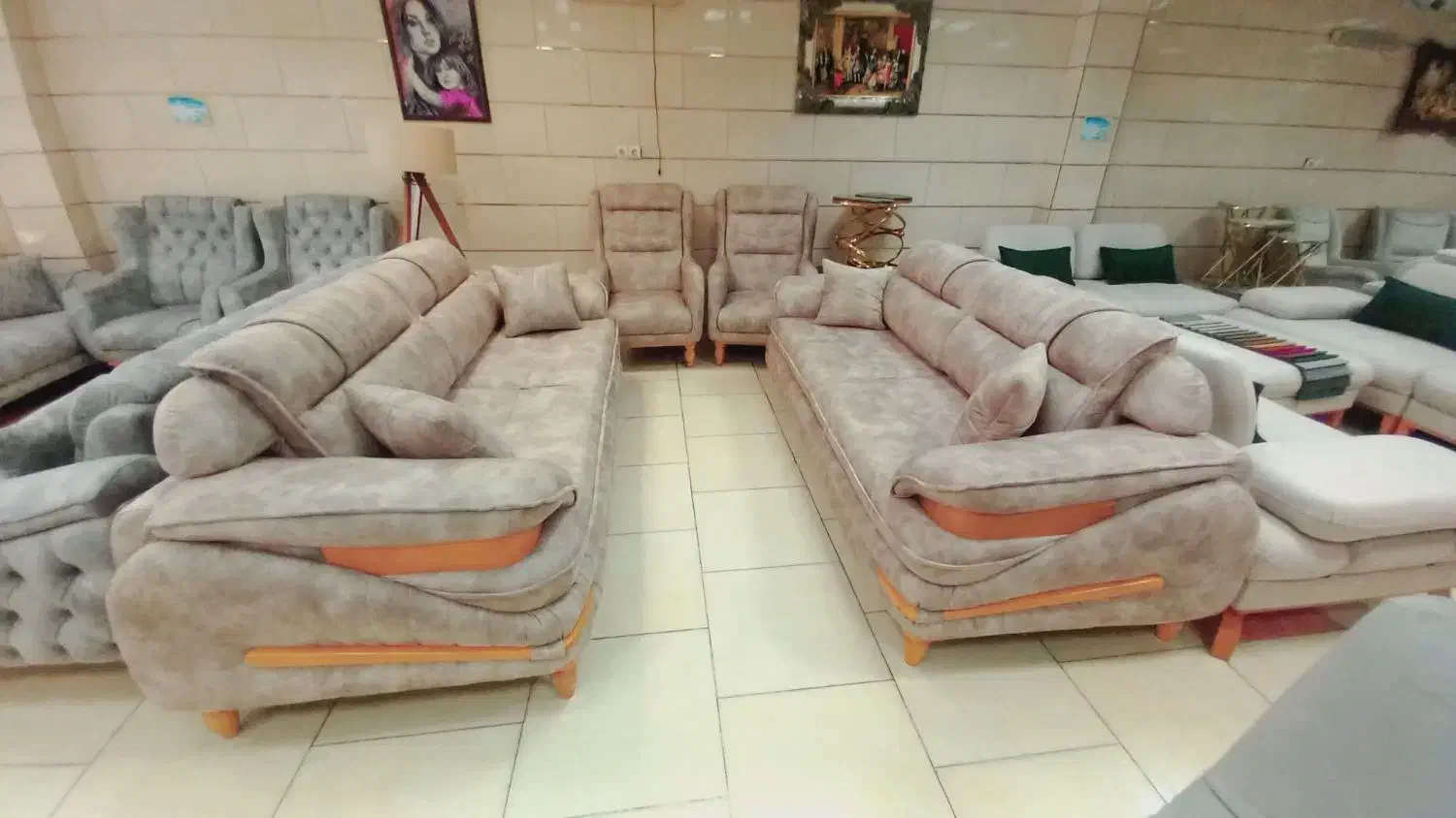 مبل پرنیا صدف گالری مبل ایران 30%درصد تخفیف شرکتی|مبلمان خانگی و میز عسلی|اهواز, گلستان|دیوار