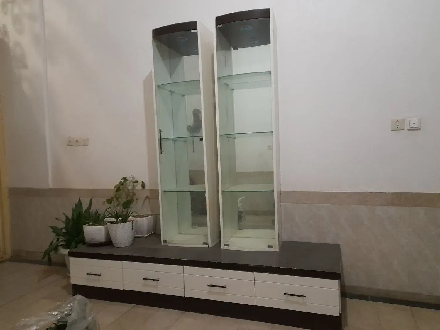 کمد ویترین|بوفه، ویترین، کنسول|مرند, |دیوار