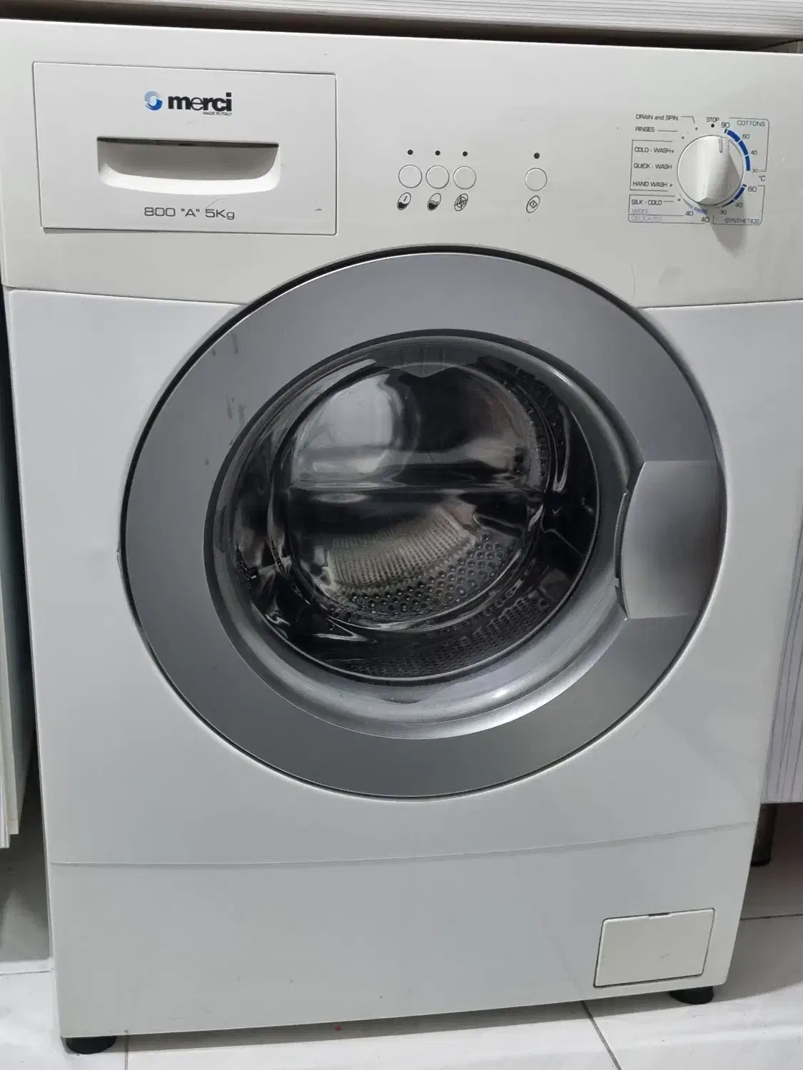 ماشین لباسشویی ایتالیایی مرسی|ماشین لباسشویی و خشک‌کن لباس|شاهین‌شهر, عطار|دیوار