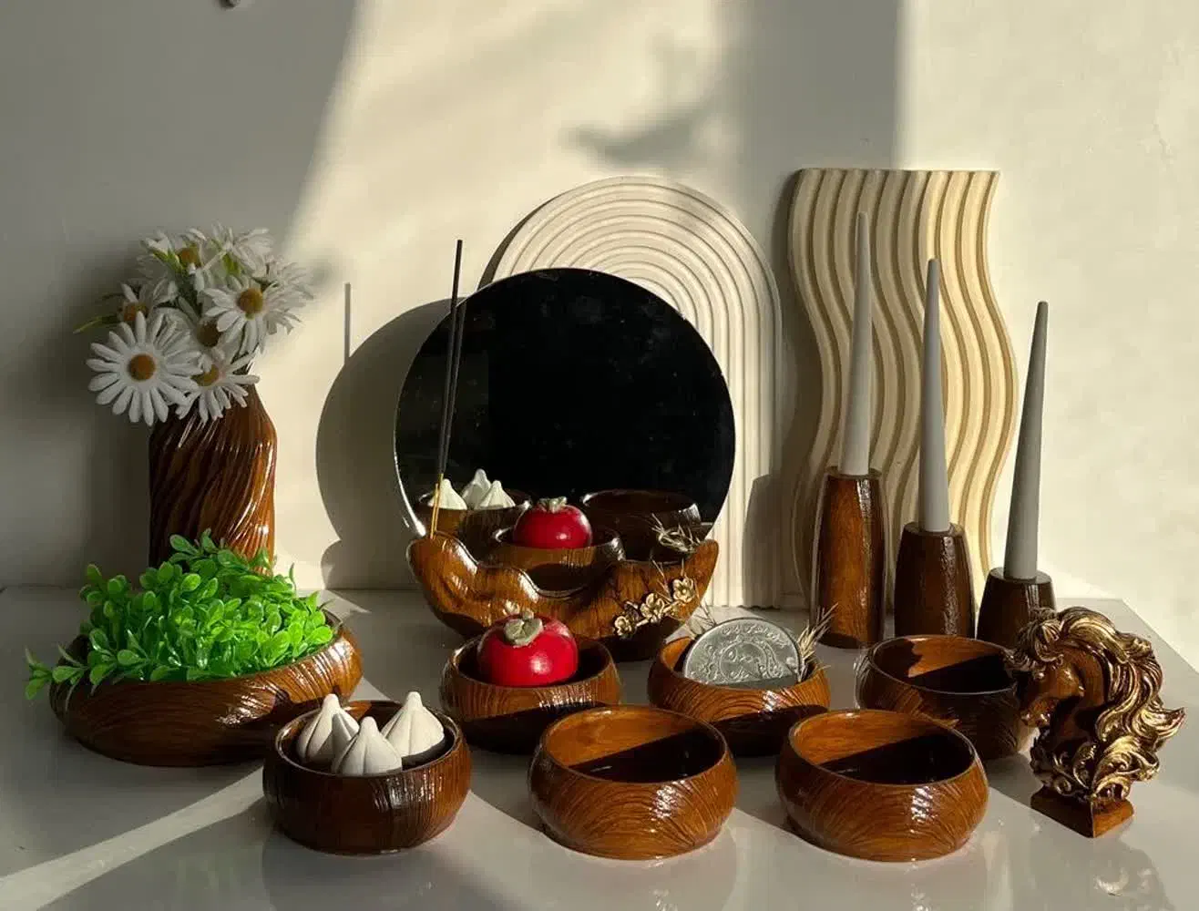 جا شمعی مدل اسب|صنایع دستی و سایر لوازم تزئینی|ورامین, ورامین|دیوار