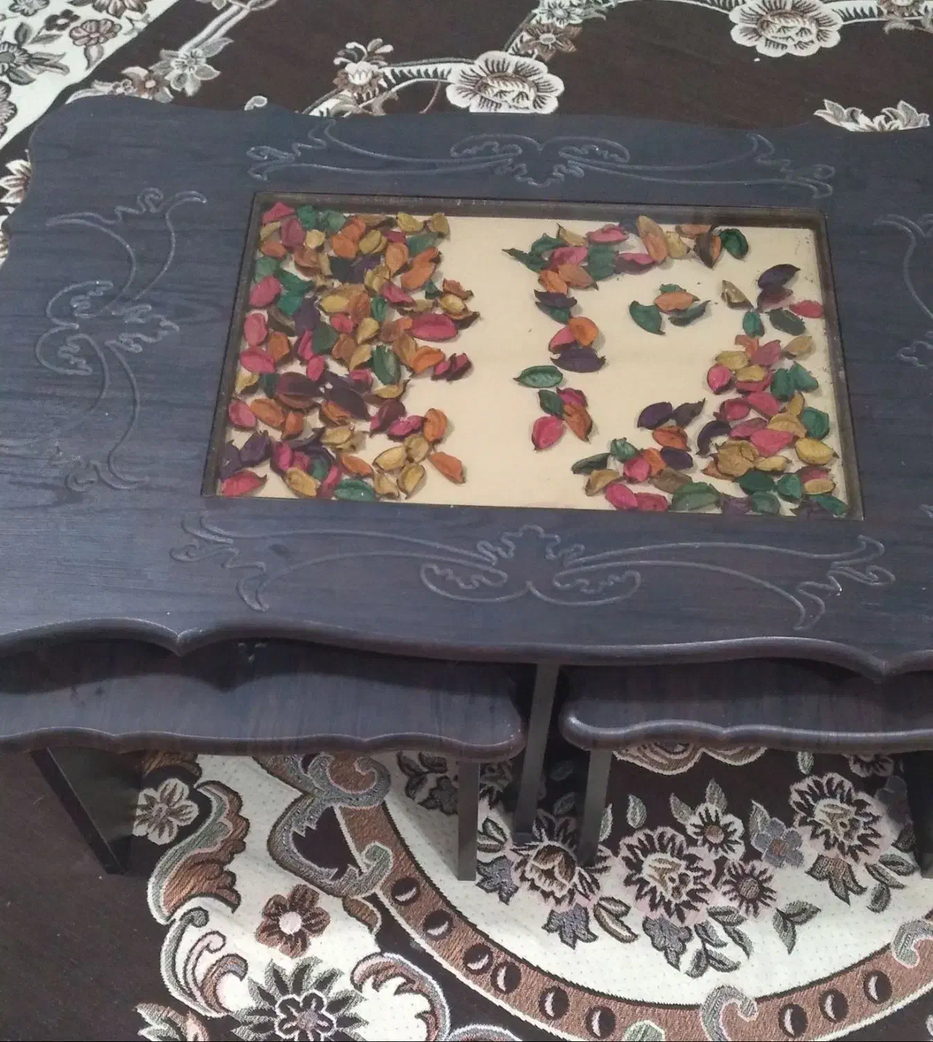 میز جلو مبلی سالم|مبلمان خانگی و میز عسلی|رشت, حومه رشت|دیوار