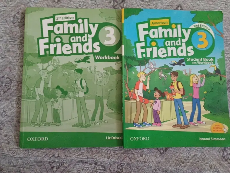 کتاب family and friends 3(American)|کتاب و مجله آموزشی|تهران, سنگلج (شاپور)|دیوار