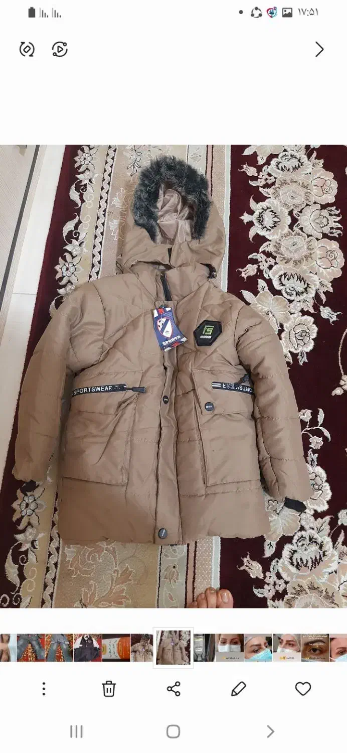 کاپشن بچه گانه|کفش و لباس بچه|بندرعباس, |دیوار