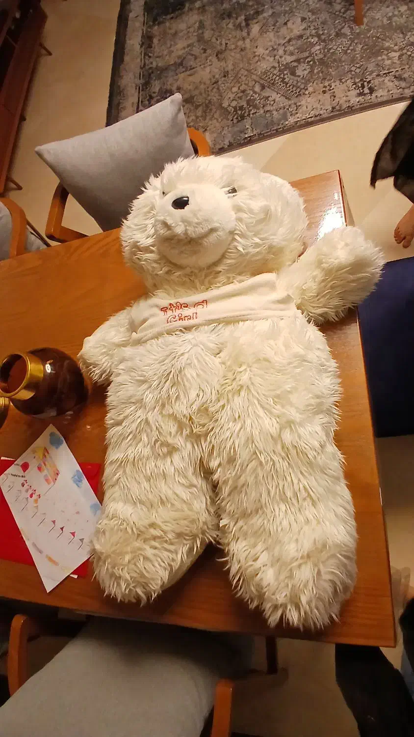 خرس سفید کاملا نو|اسباببازی بچه|تهران, جنتآباد مرکزی|دیوار