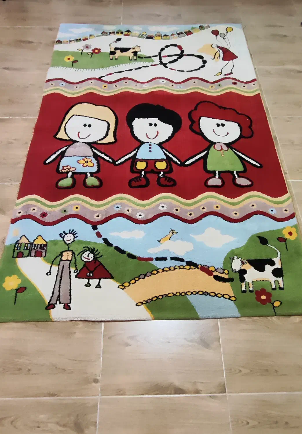 قالیچه بچه گانه|فرش|رشت, اسماعیل آباد|دیوار