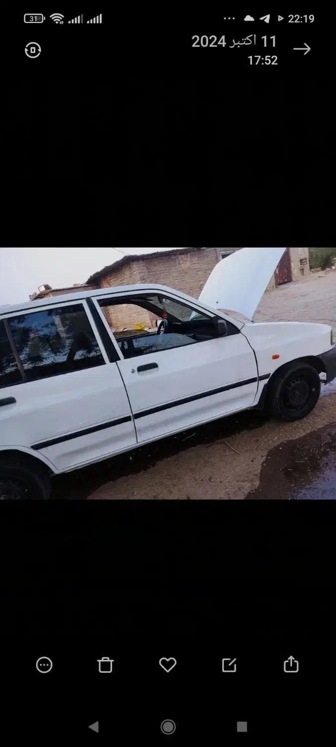 پراید مدل 87|خودرو سواری و وانت|مسجد سلیمان, |دیوار