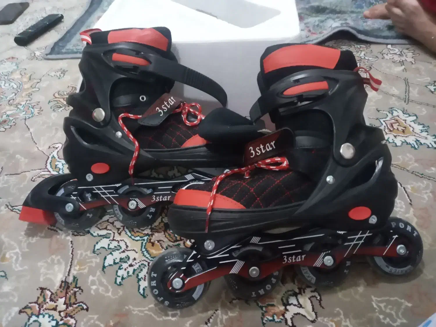 اسکیت بزرگسالان سایز۴۰تا۴۴ نو ژله ای|دوچرخه، اسکیت، اسکوتر|خرمآباد, |دیوار