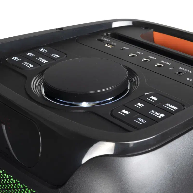 اسپیکر (پارتی باکس هیسکا ۱۰۱۳)با میکروفن بیسیم|سیستم صوتی خانگی|قم, زنبیل آباد|دیوار