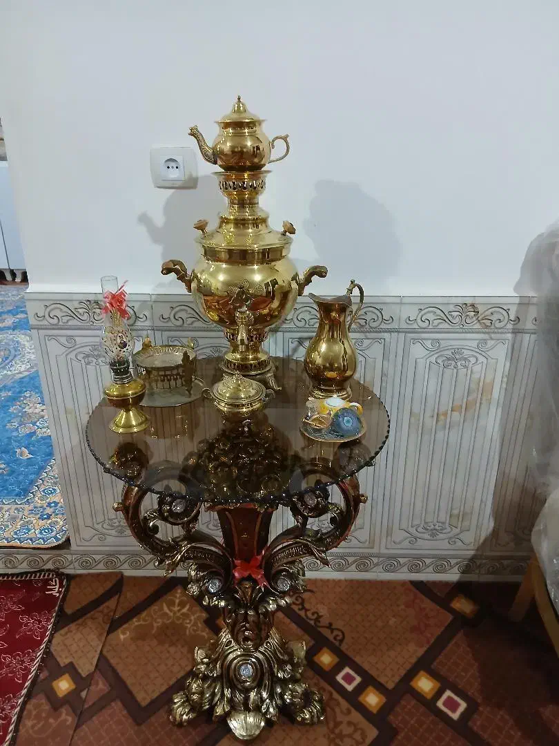 میز سماور|سماور، چای‌ساز، قهوه‌ساز|بناب, |دیوار