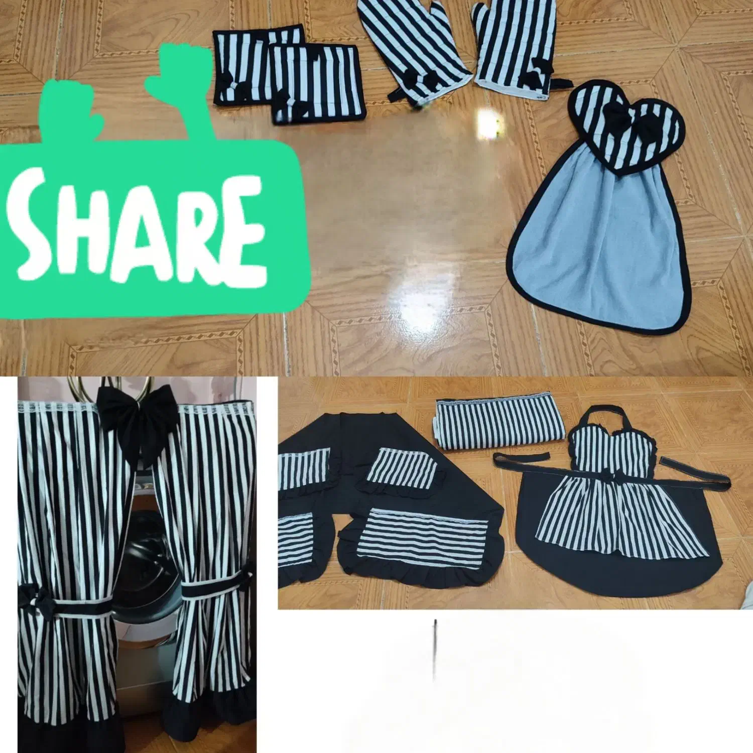 سرویس اشپزخانه|سفره، حوله، دستمال آشپزخانه|خرمآباد, |دیوار