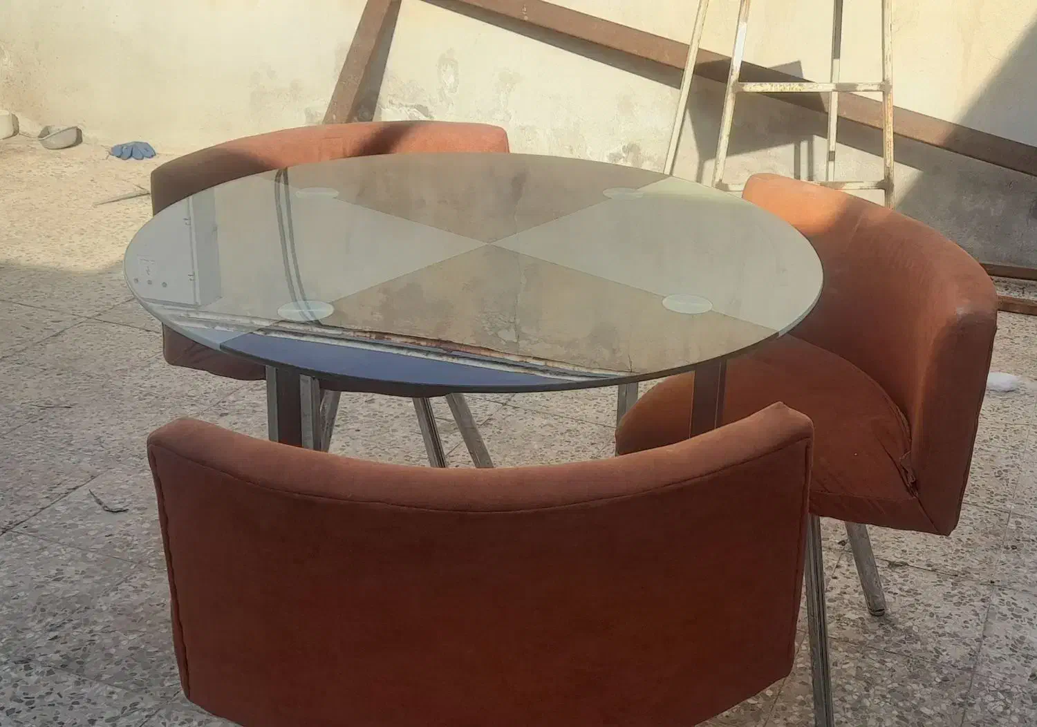 میز غدا خوری|میز و صندلی غذاخوری|دهلران, |دیوار