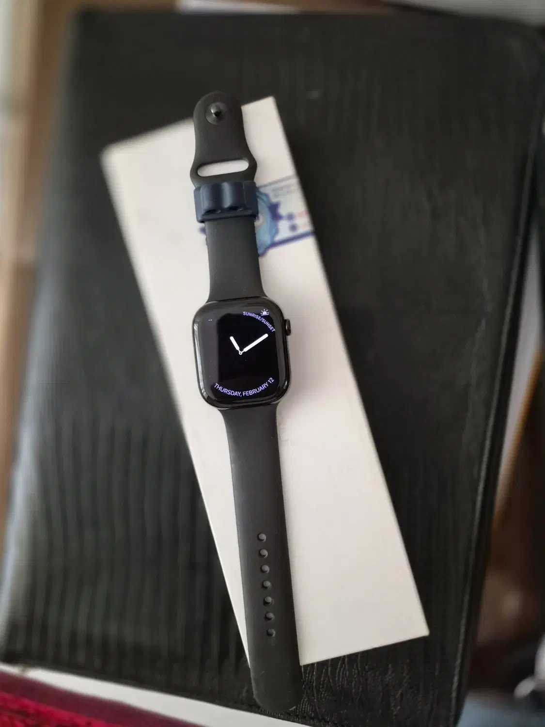 اپل واچ سری ۱۰ سایز ۴۶ مشکی|لوازم جانبی موبایل و تبلت|تهران, سنائی|دیوار