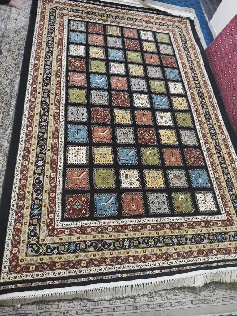 یک‌ جفت فرش ۶ متری در حدنو|فرش|پاکدشت, خاتون آباد|دیوار