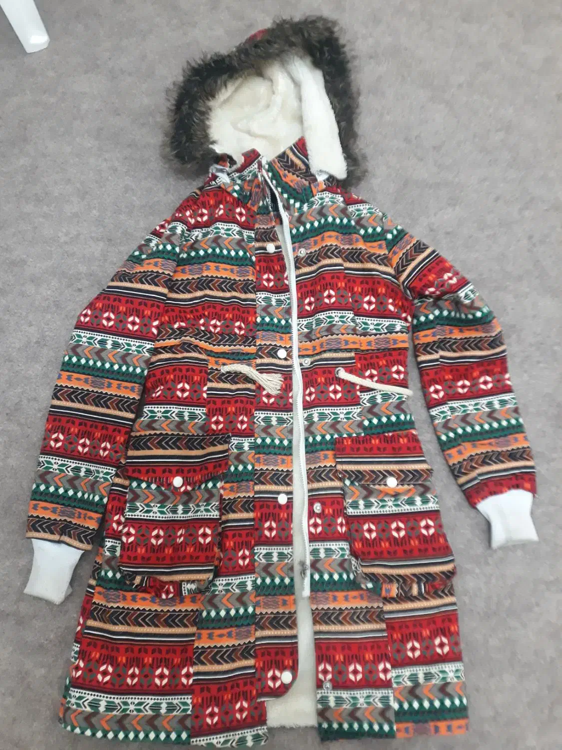 کاپشن کلاه دار|کفش و لباس بچه|گرگان, |دیوار