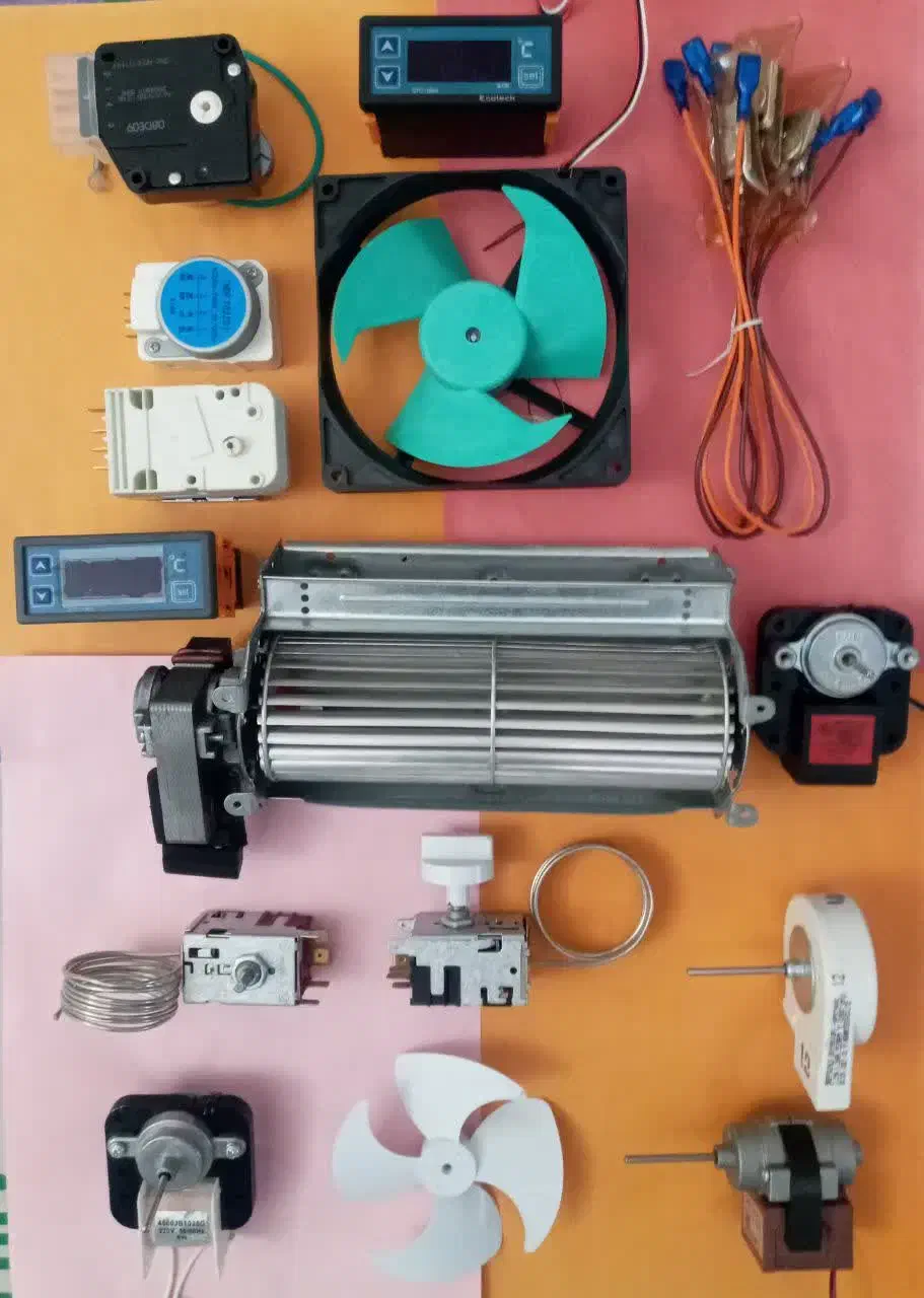 کوئل،دستگیره اکولوکس،ترموستات تایمر،موتور فن،المنت|یخچال و فریزر|تهران, افسریه جنوبی|دیوار