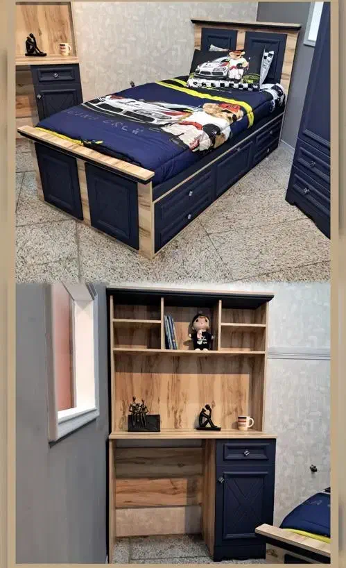 تخت خواب نوجوان|تخت و سرویس خواب|شیراز, سلطان آباد|دیوار