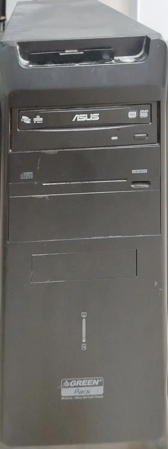 یک دستگاه کیس و مانیتور 17اینچ|رایانه رومیزی|کازرون, |دیوار