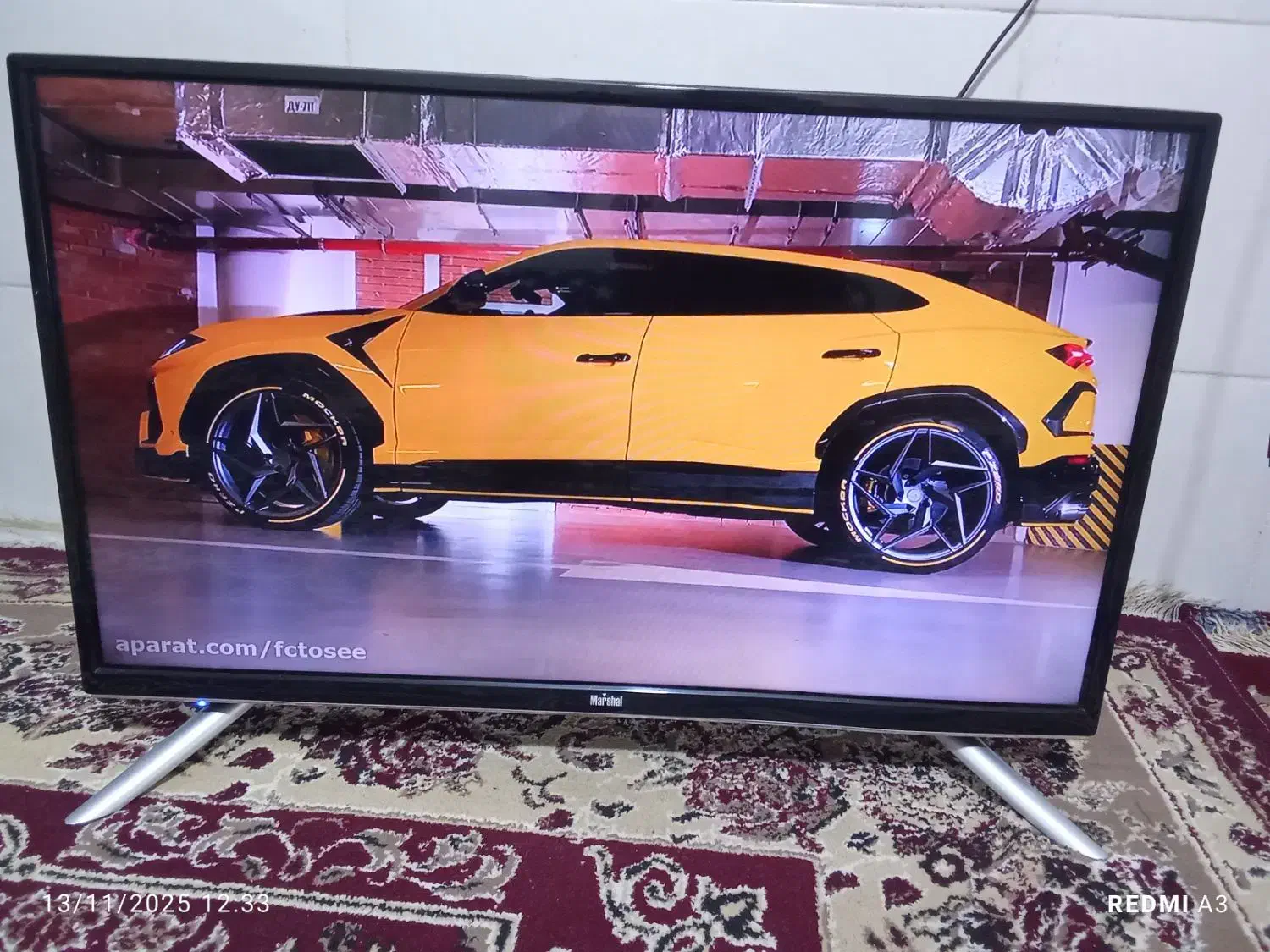 ال ای دی مارشال ۳۲اینچ فول اچ دی در حد نو|تلویزیون و پروژکتور|گرگان, |دیوار