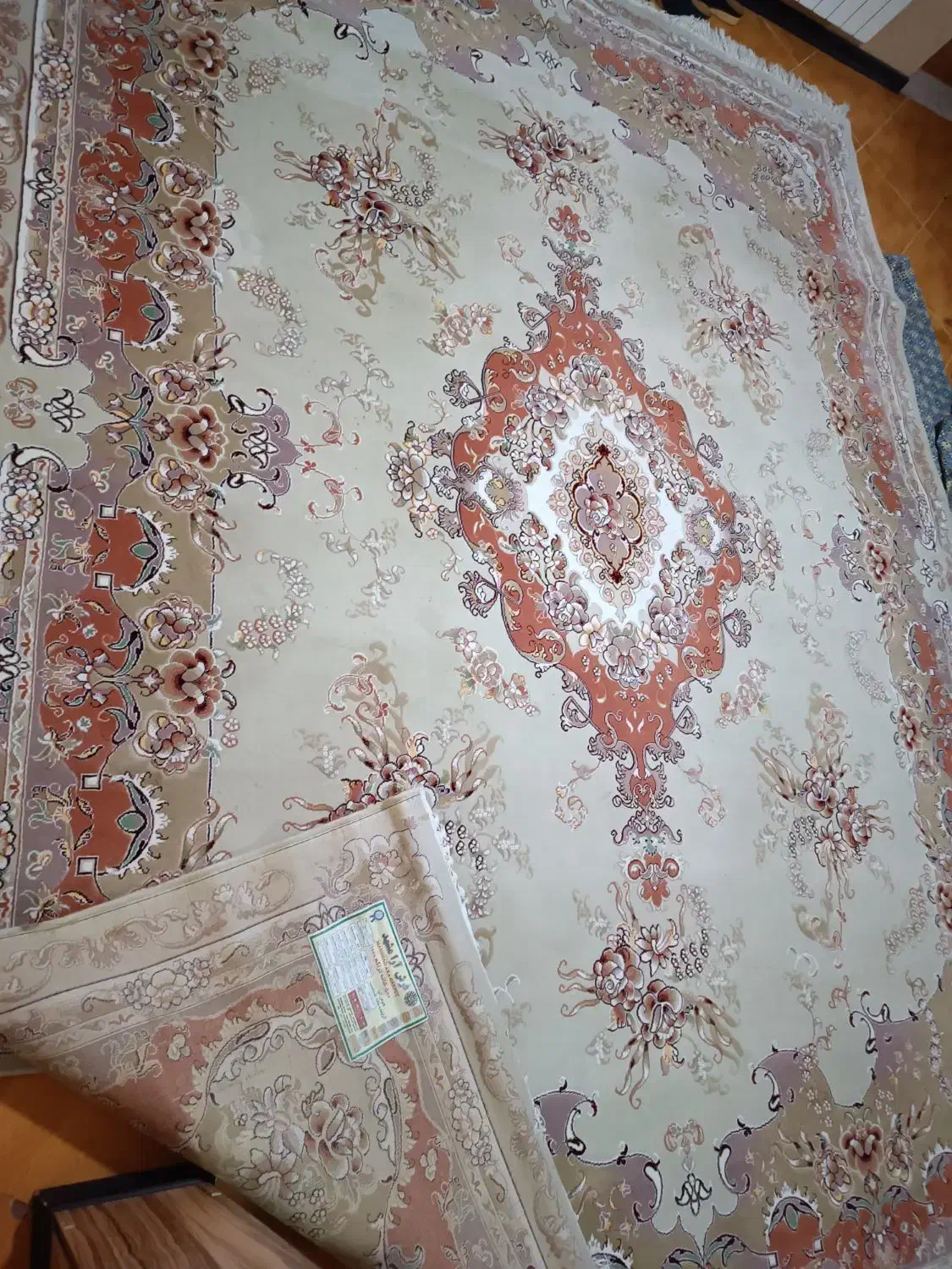 فرش ۱۲ متری|فرش|قزوین, |دیوار