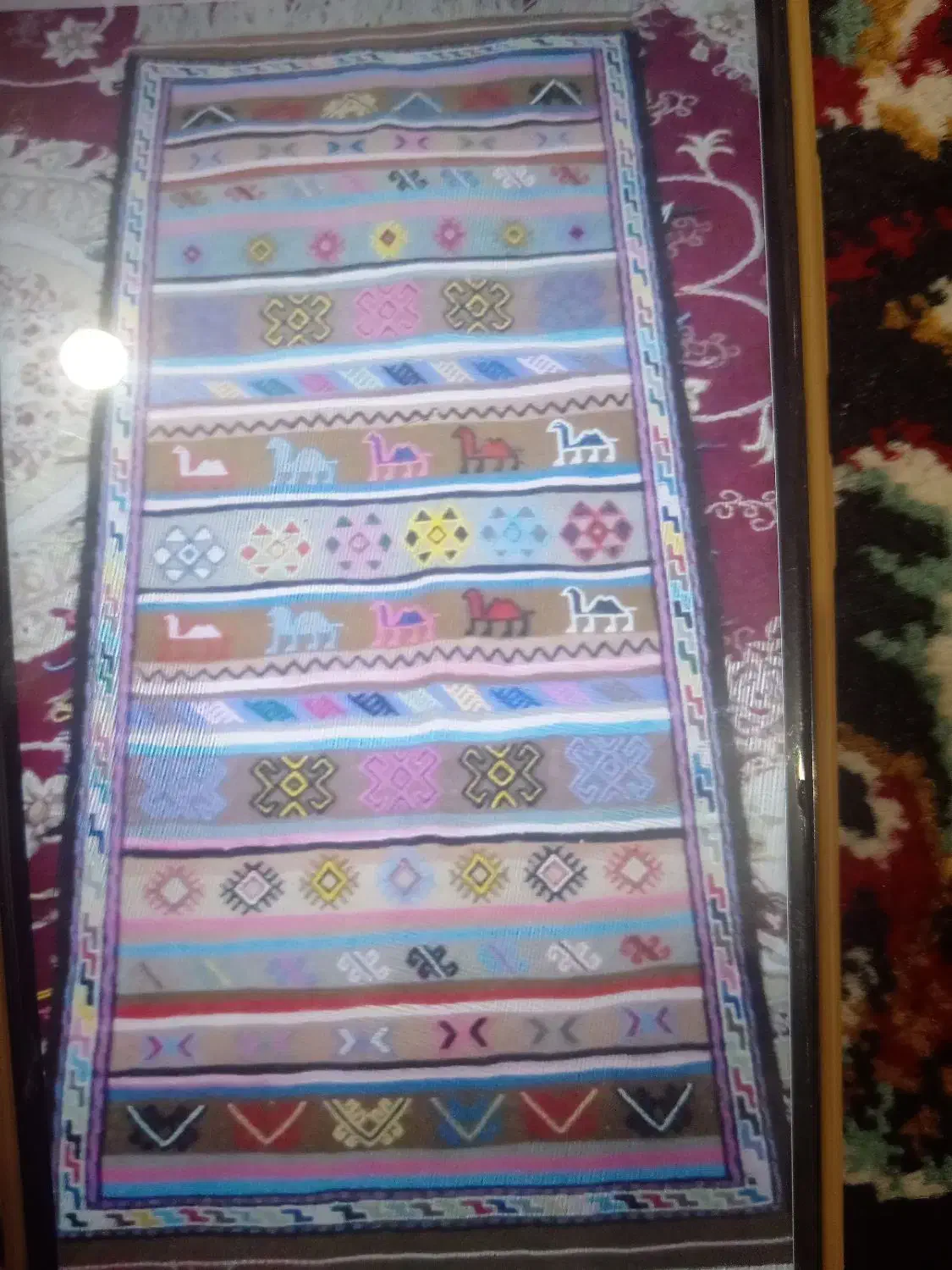 گلیم فرش|گلیم، جاجیم، گبه|قوچان, |دیوار