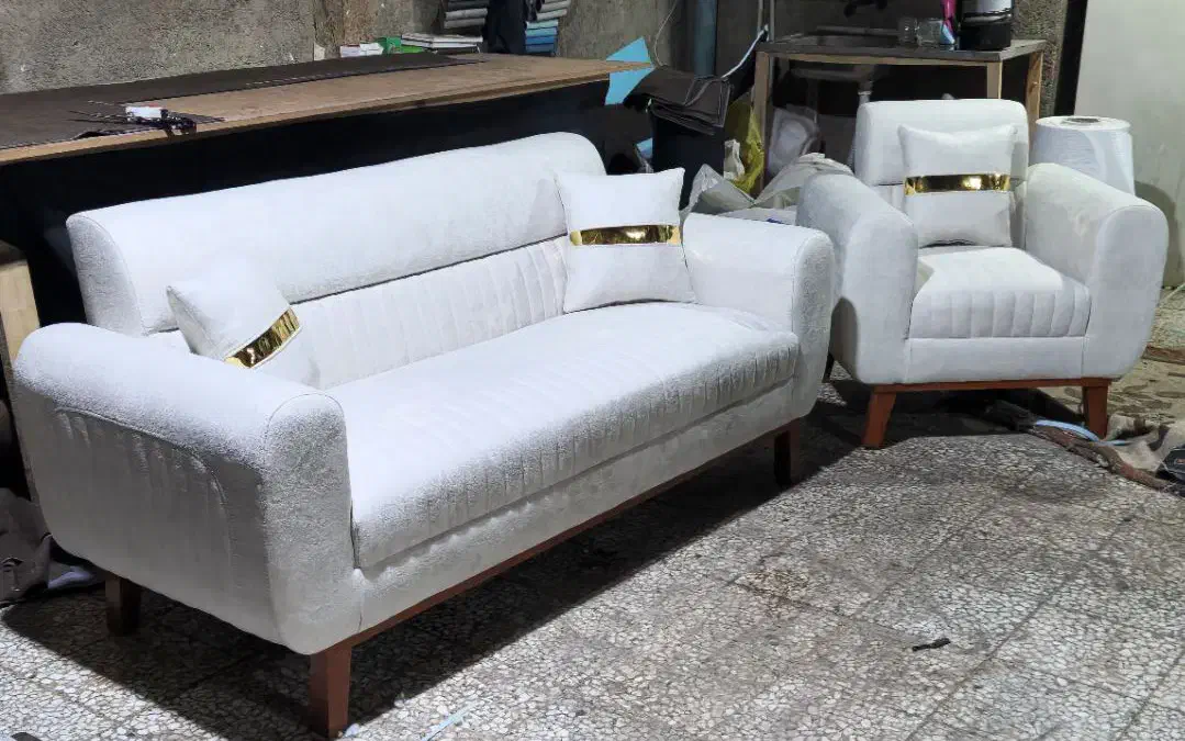 مدل ژینو راحتی ۷نفره|مبلمان خانگی و میز عسلی|رباط‌کریم, رباط‌کریم|دیوار