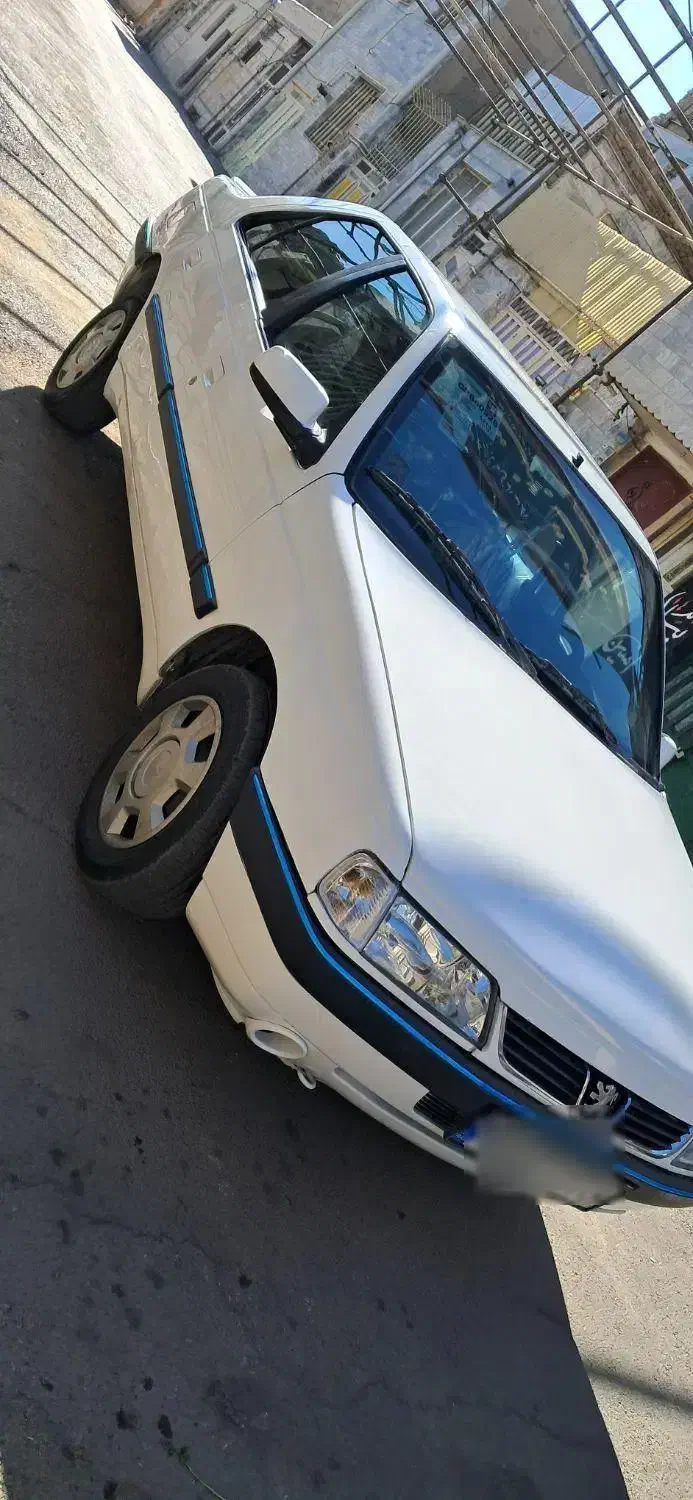 پژو ۴۰۵ مدل ۱۳۸۴ سفید استثنایی|خودرو سواری و وانت|بروجرد, |دیوار