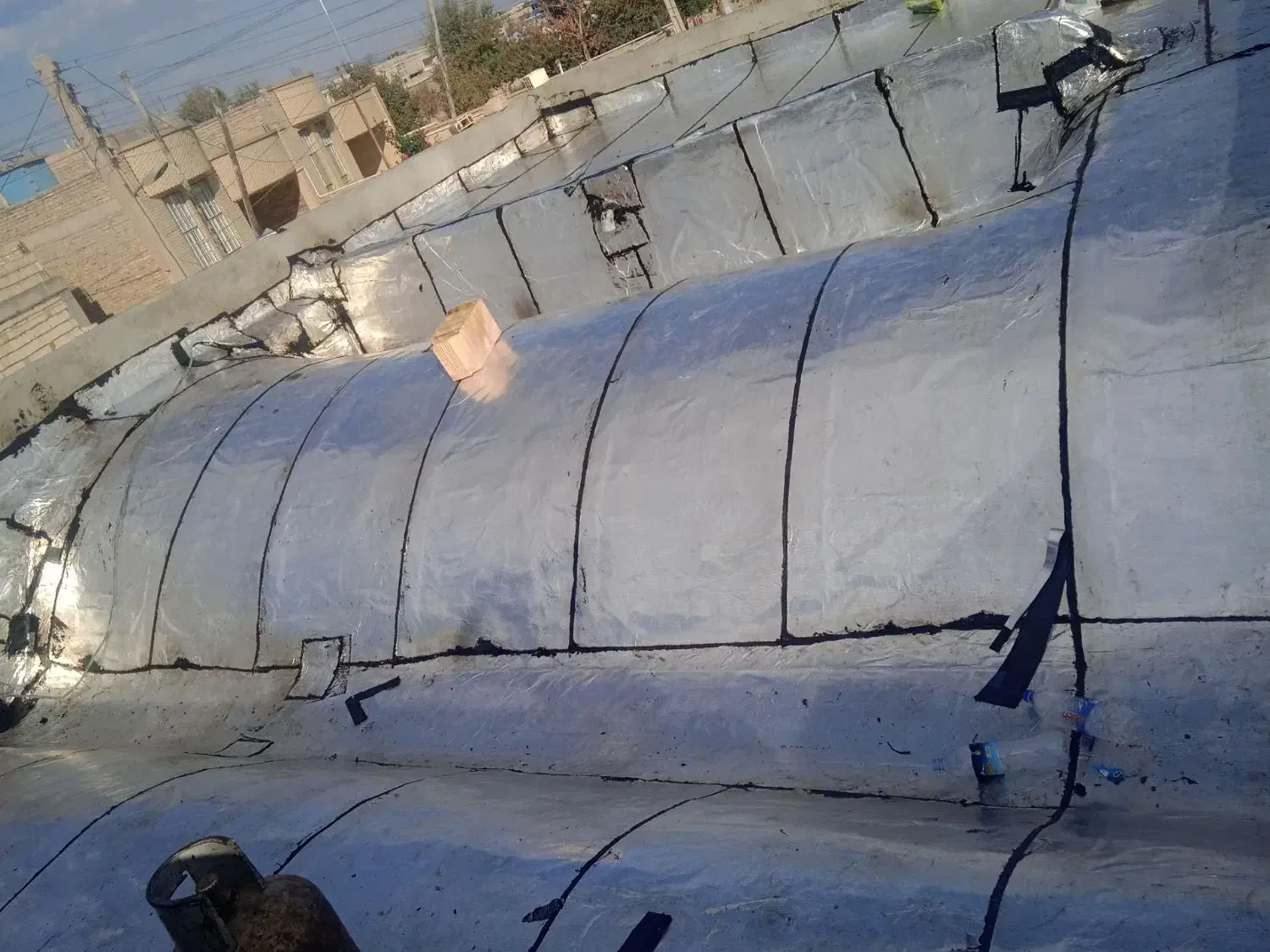 ایزوگام فقط نصب متری ۲۵|خدمات پیشه و مهارت|لردگان, |دیوار