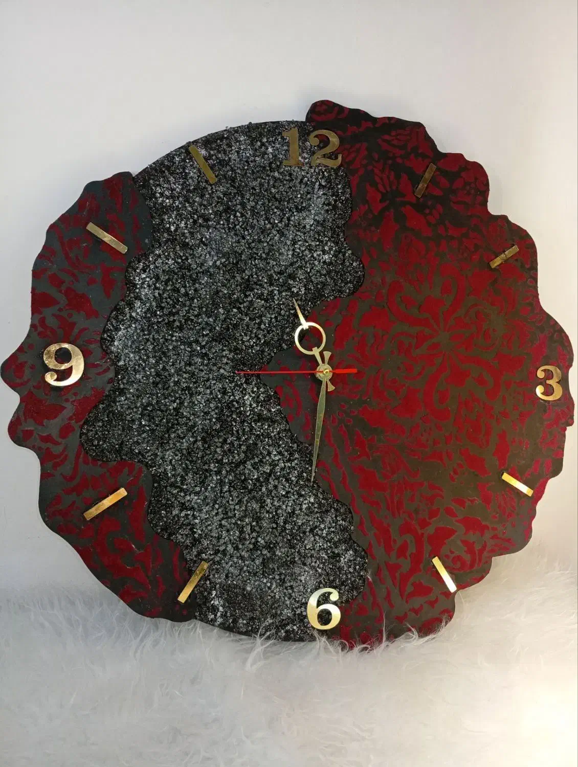 ساعت رزینی|ساعت دیواری و تزئینی|گرگان, |دیوار