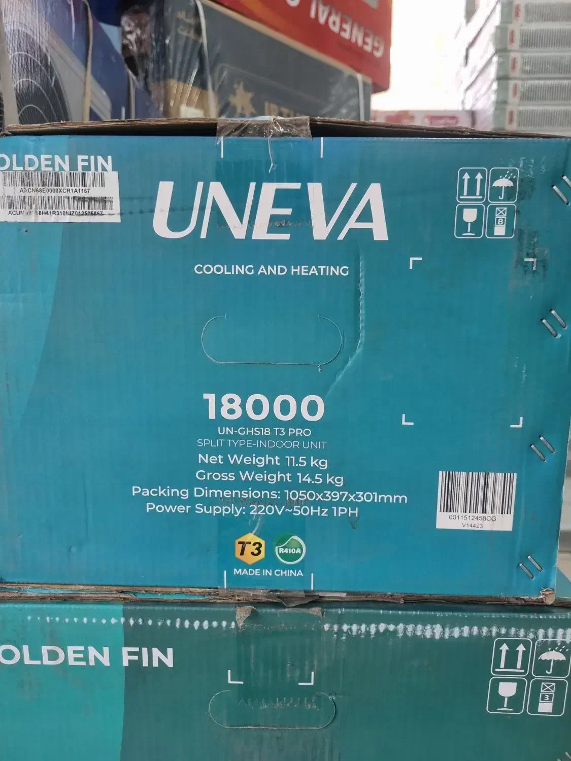 کولر  ۱۸۰۰۰ یونیوا t3 پرو|کولر گازی و فن‌کوئل|اسلام‌شهر, مطهری|دیوار