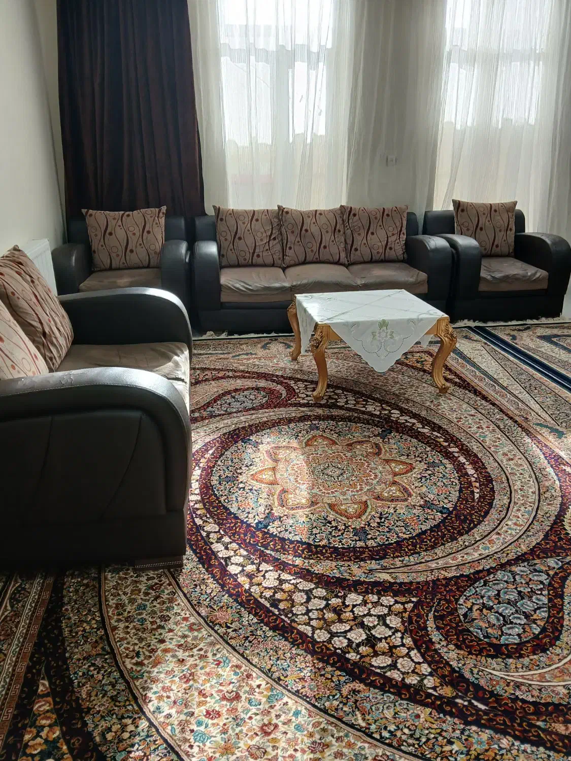 مبل راحتی هفت نفره|مبلمان خانگی و میز عسلی|ایلام, |دیوار