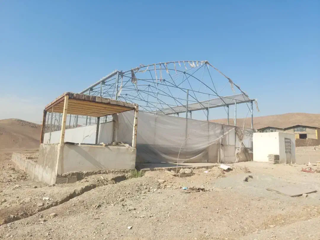 ۵۰۰ متر چهار دیواری مجوز گلخانه در خاوران|فروش دفتر صنعتی، کشاورزی، تجاری|خاوران, |دیوار