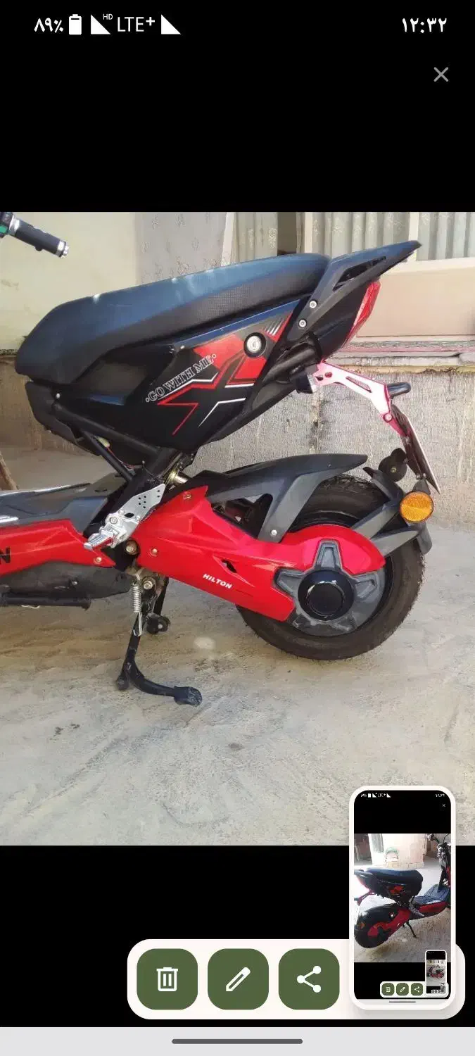 موتور برقی مدل 97|موتورسیکلت|اصفهان, عمان سامانی|دیوار