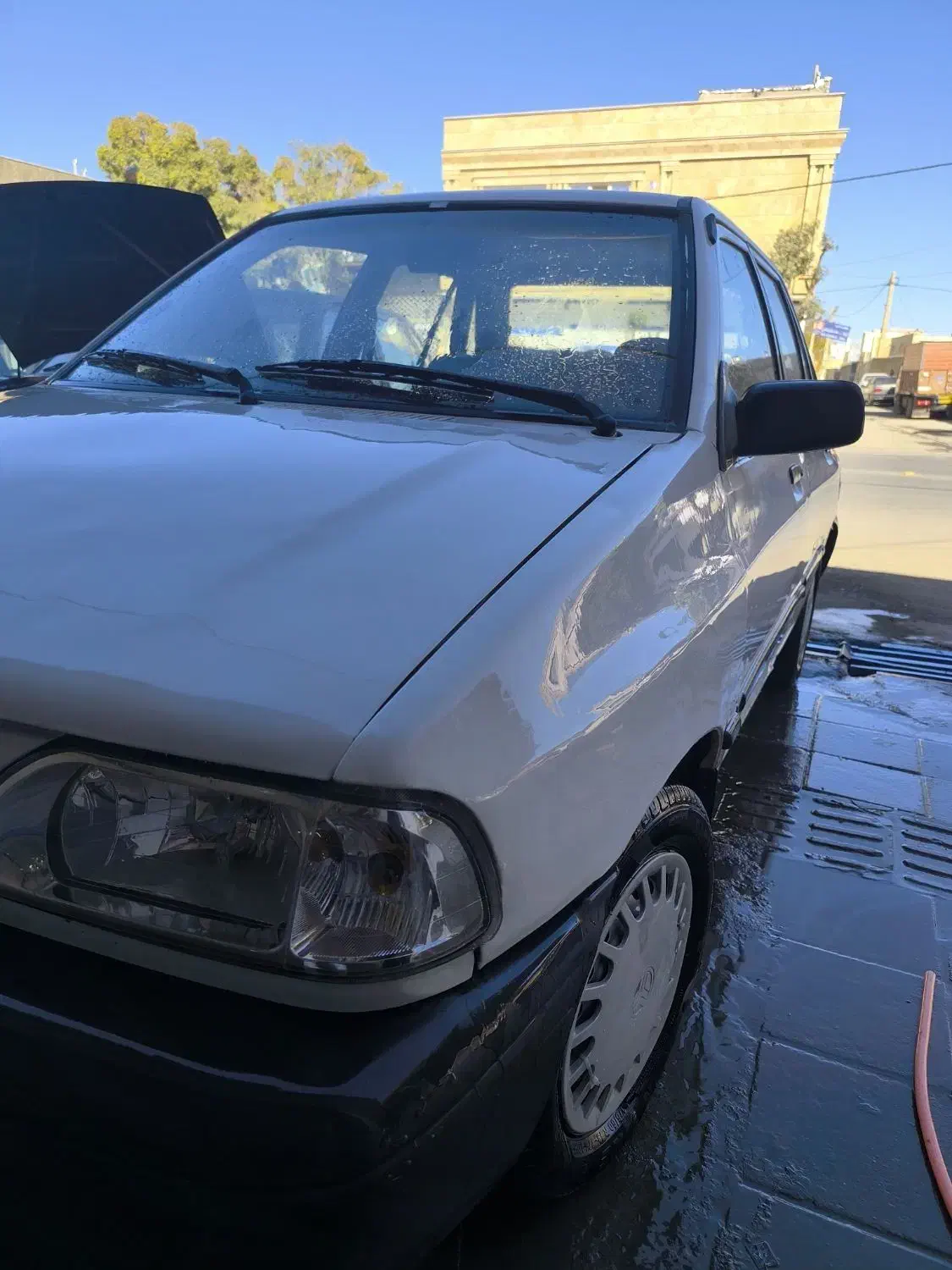 پراید 83 سفید عروسک|خودرو سواری و وانت|خمین, |دیوار